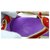 Sandali Espadrillas con Zeppa Hermès Camoscio Viola e Rosso Multicolore - vista 7