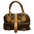 Manhattan Louis Vuitton Manhattqn Brown Caramel Cloth Leatherette  ref.245165