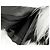 Valentino Black/White Stripe Mongolian Goat Fur & Leather Coat - view 7