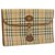 Burberry clutch bag Beige Cloth  ref.245584