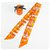 Hermès Hermes Twilly Bolduc ribbon Womens scarf orange Silk  ref.245833