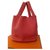 Hermès Picotin Lock 26 Red Leather  ref.246173