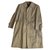 Burberry coat Beige Cotton Polyester  ref.246174