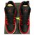 Nike x Jordan Reverse Banned Bred 36.5 Cuir Rouge  ref.246449