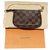 Louis Vuitton Clutch-Taschen Braun Leder  ref.246450
