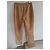 Calça de couro marrom Dkny - vista 2