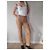 Calça de couro marrom Dkny - vista 4