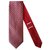 Cravatta Hermès Pingloo twillbi Rosso Seta  ref.246650