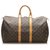 Louis Vuitton Brown Monogram Keepall 45 Leather Cloth  ref.246929