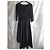 Ikks langes Viscose Kleid Schwarz - Ansicht 5