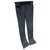 Chanel Jeans Black Blue Cotton  ref.247054