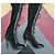 Balmain Campbell lace-up leather-trimmed stretch-suede thigh boots - view 2