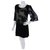 Anna Sui Dresses Black Silk  ref.247101