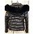 Moncler Grenoble Daunenjacke schwarz Nylon - Ansicht 2