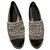Chanel Sapatilhas de ballet Cinza Lona  ref.247246