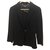 Costume National blazer noir Viscose Elasthane Acetate  ref.247330