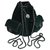 Chanel Célèbre mini sac à dos «Backpack is Back» Velours Vert Vert foncé  ref.247348