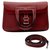 Hermès HALZAN 31 Red Leather  ref.247665