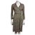 Diane Von Furstenberg Rare robe portefeuille en soie vintage DvF Multicolore  ref.247699