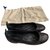 Louis Vuitton Zapatillas de ballet Negro Roja Cuero  ref.247829
