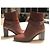 Fratelli Rosseti Botas Fratelli Rossetti Cavaliere Doradas de Cuero Castaño - vista 2