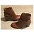 Fratelli Rosseti Botas Fratelli Rossetti Cavaliere Doradas de Cuero Castaño - vista 4
