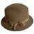 Maison Michel Hats Light brown  ref.248351