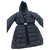 Moncler Coats, Outerwear Blue Polyamide  ref.248376