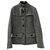 Jaqueta de lã cinza Chanel Sz.34  ref.248500