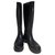 Louis Vuitton Drops Boots Black Rubber  ref.248525