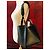 Sophie Hulme Bolso cubo grande de piel Negro Gold hardware - vista 30