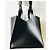 Sophie Hulme Bolso cubo grande de piel Negro Gold hardware - vista 4