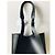 Sophie Hulme Bolso cubo grande de piel Negro Gold hardware - vista 7