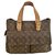 Louis Vuitton Handtaschen Dunkelbraun Leder  ref.248576