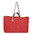 Chanel Red Große Pop Tote Gesteppte Filz Handtasche Einkaufstasche. Ein sehr seltener Fund! Rot Leder Leinwand  ref.248619
