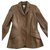 Hermès Suede jacket Dark brown Leather  ref.248656