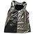 Karl Lagerfeld Leder Tanktop Silber