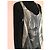 Karl Lagerfeld Leder Tanktop Silber - Ansicht 12