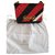 Bloco de cores Versace em ícone acolchoado em couro Nappa Multicor  ref.248710