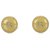 Abotoaduras Burberry Gold Gold Dourado Metal  ref.248746