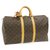 Louis Vuitton Keepall Brown Cloth  ref.249048
