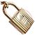 Hermès HERMES Schal Ring Loop Charms Cadenas Vergoldet Golden - Ansicht 6