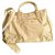 Balenciaga City Bag - novíssimo - bege com detalhes dourados Couro  ref.249383