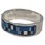 Hermès Hermes brazalete de acero inoxidable para mujer azul  ref.249634
