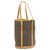 Louis Vuitton Bucket Brown Cloth  ref.249779