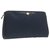 Dior Clutch Bag Blau Leinwand  ref.249795