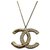Cambon Chanel Long necklaces Golden  ref.249832