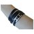 Bracelet BeHapi Hermès Noir, Mixte Cuir  ref.249893