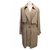 Hermès Coats, Outerwear Beige Cloth  ref.250073