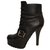 Fendi Ankle Boots Brown Leather  ref.250191